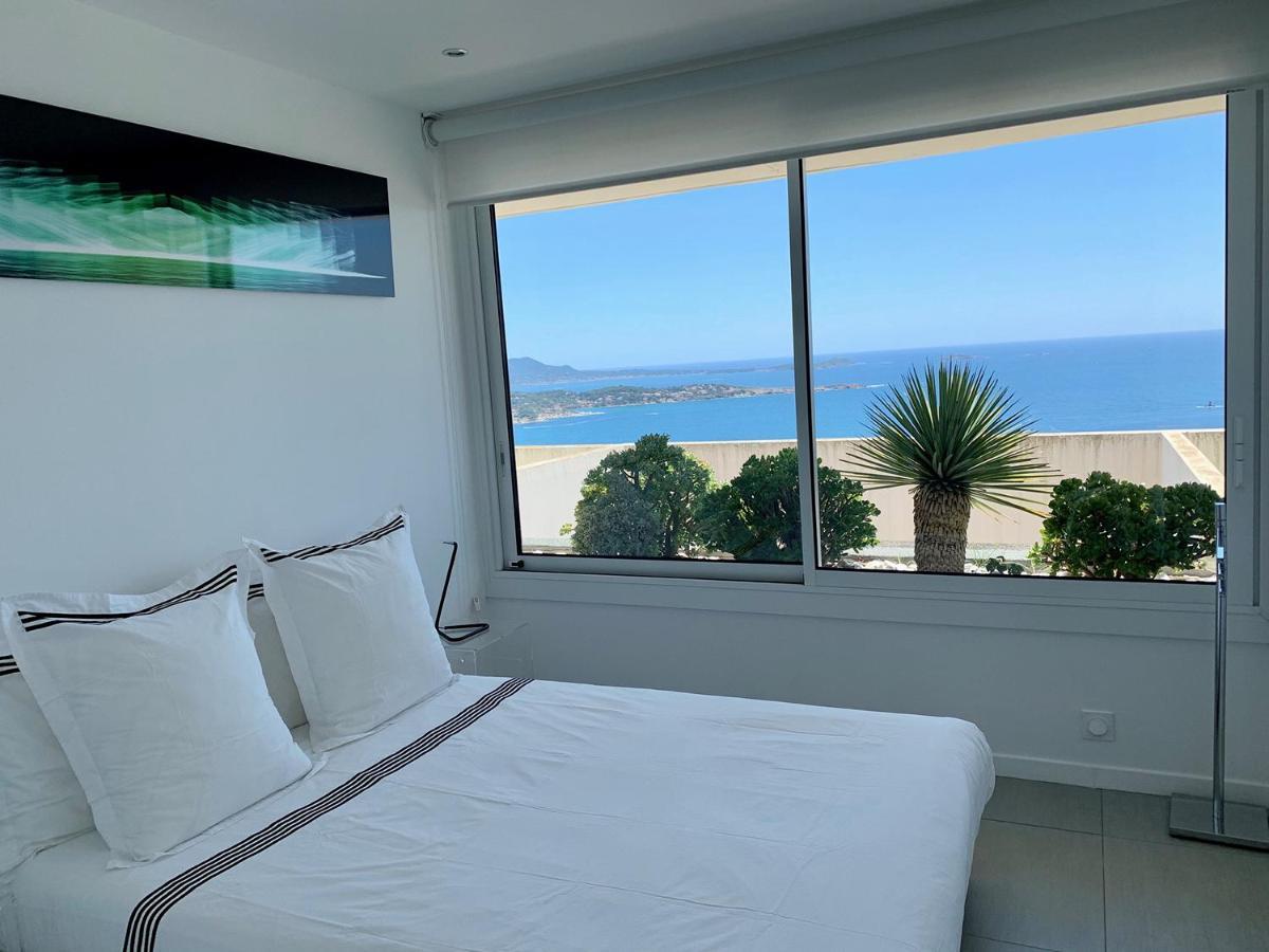 Design Apartment - Pool, Large Terrace And Panoramic Views Of Mediterranean Bandol Extérieur photo